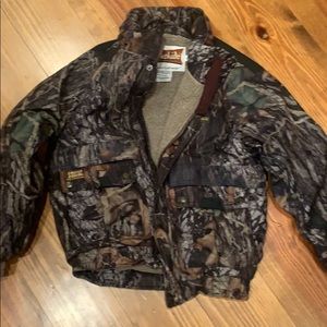 Boys size M camouflage jacket